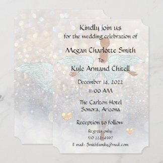 Angelic Wedding Invitation 2