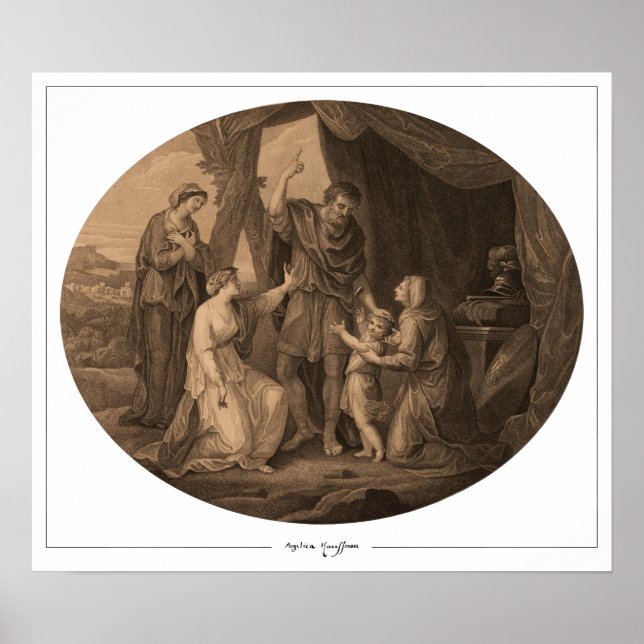 Angelica Kauffman Zedign Art Poster #93 (Front)