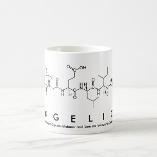 Angelica peptide name mug