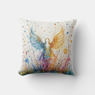 Angelical silhouette cushion
