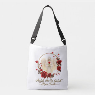 AngelicFaith GoldenHeart Crossbody Bag