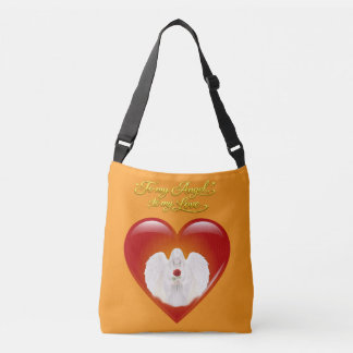 AngelicFaith GoldenHeart Crossbody Bag