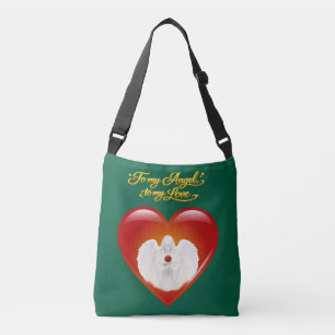 AngelicFaith GoldenHeart Crossbody Bag