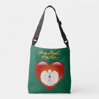 AngelicFaith GoldenHeart Crossbody Bag