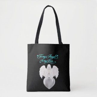 AngelicFaith GoldenHeart Tote Bag