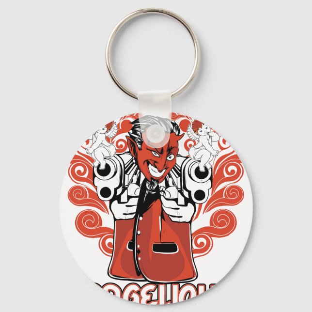 angelique black key ring (Front)