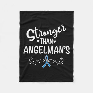 Angelman Syndrome Awareness 1  Fleece Blanket