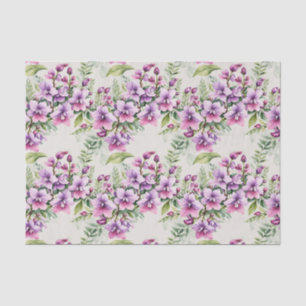Angelonia Flower Tissue Paper   Elegant Floral