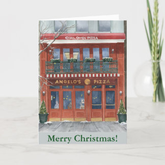 Angelo's Pizza NYC Christmas Card