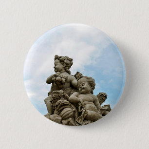 Angels 6 Cm Round Badge