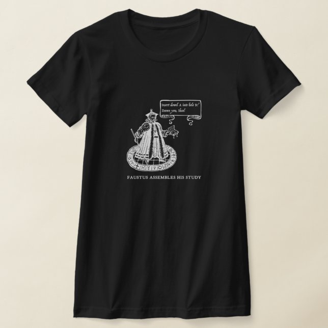 Angels and Allen Keys (dark) T-Shirt (Laydown)