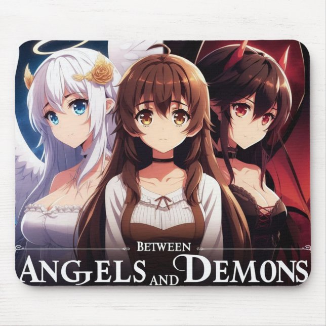 Angels and Demonios Mouse Pad (Front)