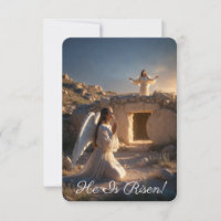  Angels Announcing Resurrection Image  Greetings