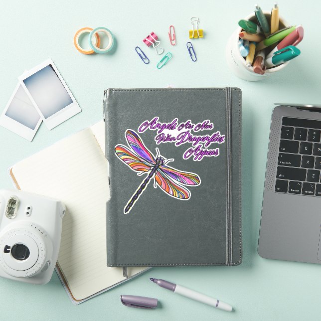 Angels Appear When Dragonflies Are Near - (iPad Cover)