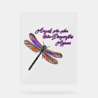 Angels Appear When Dragonflies Are Near -