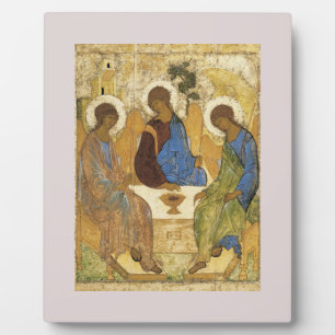 Angels At Mamre Trinity Plaque