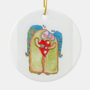 Angels Ceramic Tree Decoration