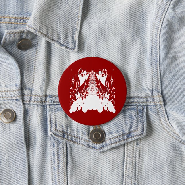 Angels Change Colours 7.5 Cm Round Badge (In Situ)