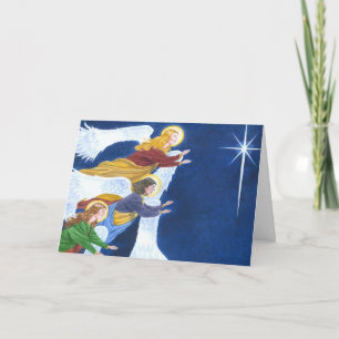 Angels Christmas Card
