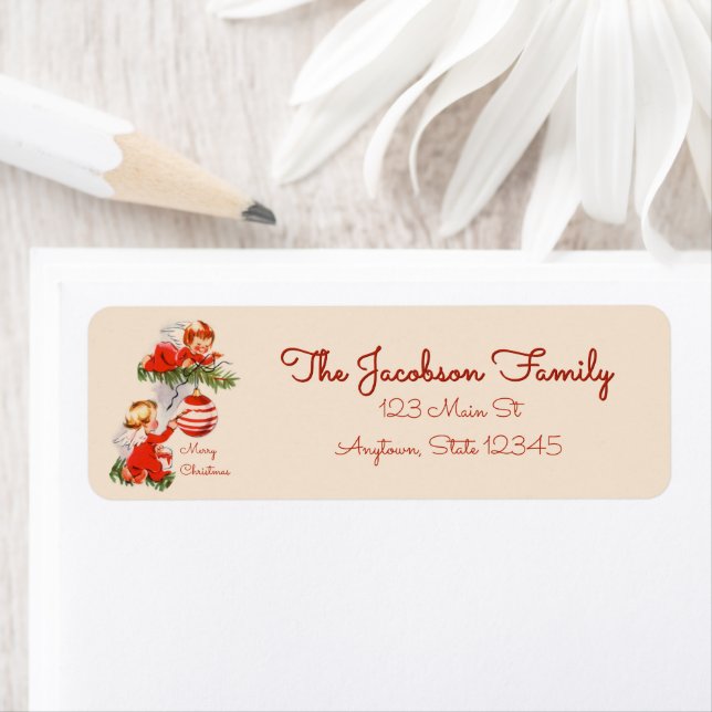 Angels Decorating the Christmas Tree (Insitu)