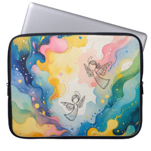 Angels design laptop sleeve