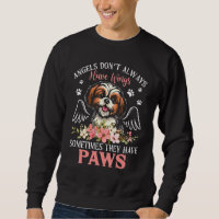 Angels Don't Always Have Wings Shih Tzu Shirt Dog
