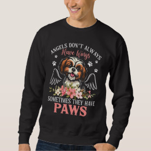 Angels Don't Always Have Wings Shih Tzu Shirt Dog