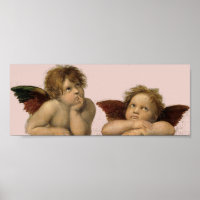 Angels Engel - Madonna Sixtina - Raphael - Raffael