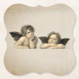 Angels Engel – Raphael – Vintage – shabby ch Paper Coaster