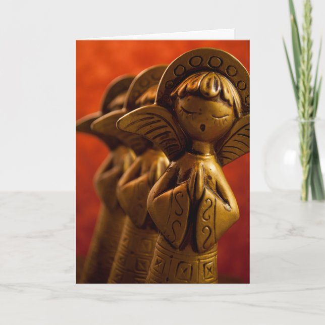 Angels Exalting God! Holiday Card (Front)