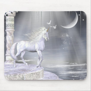 Angels Fae Unicorns Mousepad