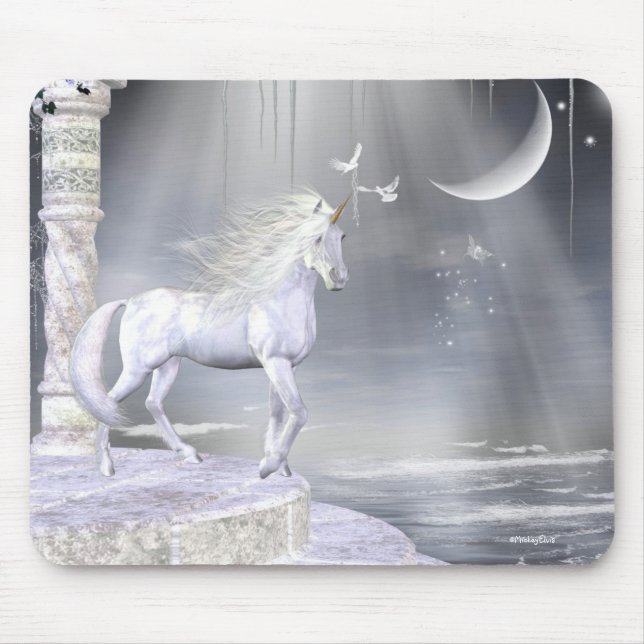 Angels Fae Unicorns Mousepad (Front)