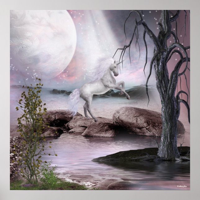 Angels Fae Unicorns Print (Front)