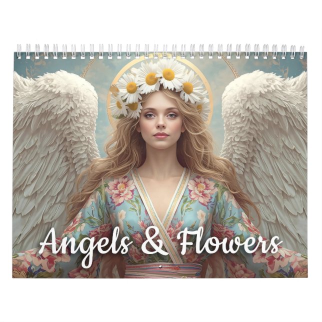 Angels & Flowers Calendar (Cover)
