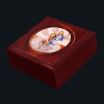 Angels Gift Box<br><div class="desc">Pretty Angels in beautiful wood frame. Precious box to put in your jewels or to gift anyone you take care. Choose size and colour as well you prefer.</div>