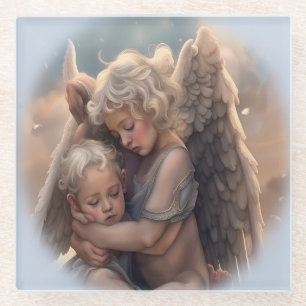 Angels Glass Coaster