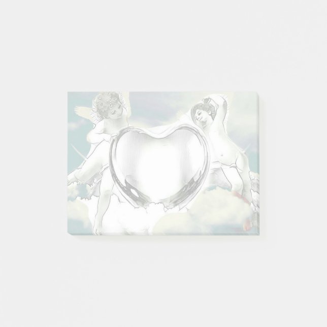 Angel's Heart Post-it Notes (Front)