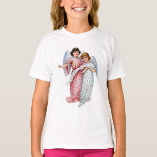 Angels In Pink And Blue T-Shirt