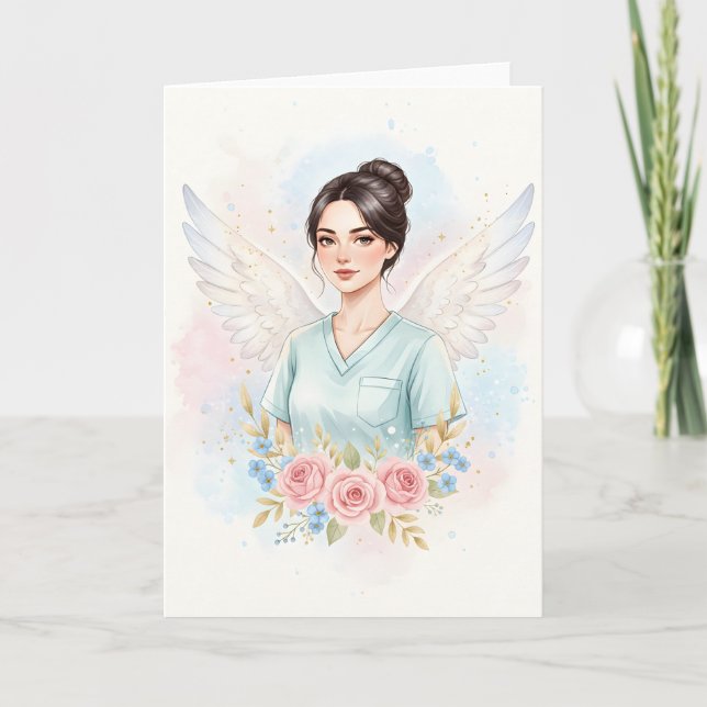 Angels in Scrubs   Card (Front)