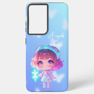 Angels in scrubs phone case