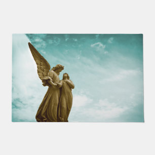 Angels in the Sky Floor Mat