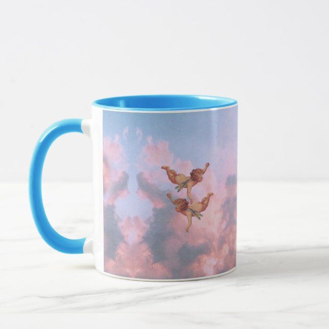 Angels in the sky mug (Left)