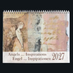Angels Inspirations – Engel Inspirationen 2026 Calendar<br><div class="desc">Bathed in soft rose and golden tones, these angels bring beauty, grace, and gentle light. They remind us that every day holds a quiet blessing, waiting to be seen with the heart. Let their presence inspire you to walk with hope, surround yourself with beauty, and shine kindness wherever you go....</div>