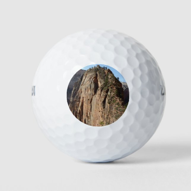Angels Landing at Zion National Park Golf Balls (Front)
