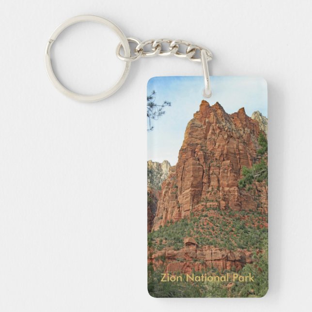 Angels Landing Keychain (Front)