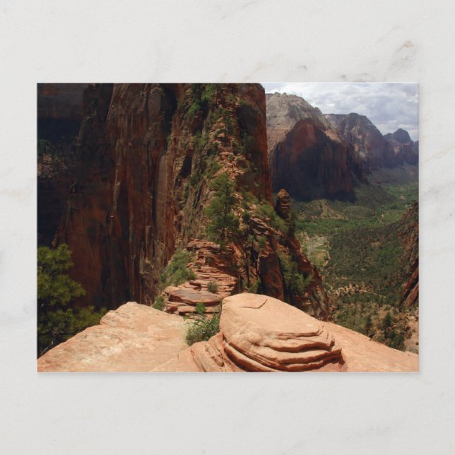 Angels Landing Trail postcard (Front)