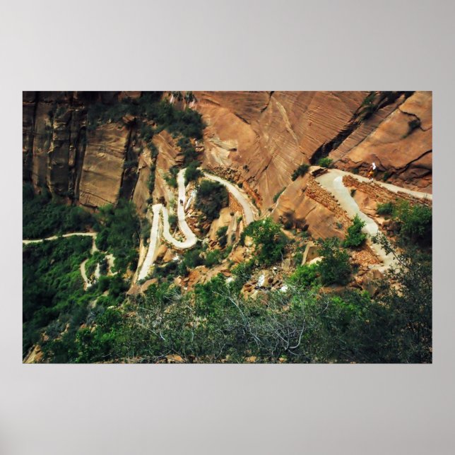 Angels Landing Trail poster (Front)