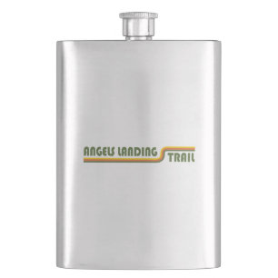Angels Landing Trail Zion National Park Hip Flask