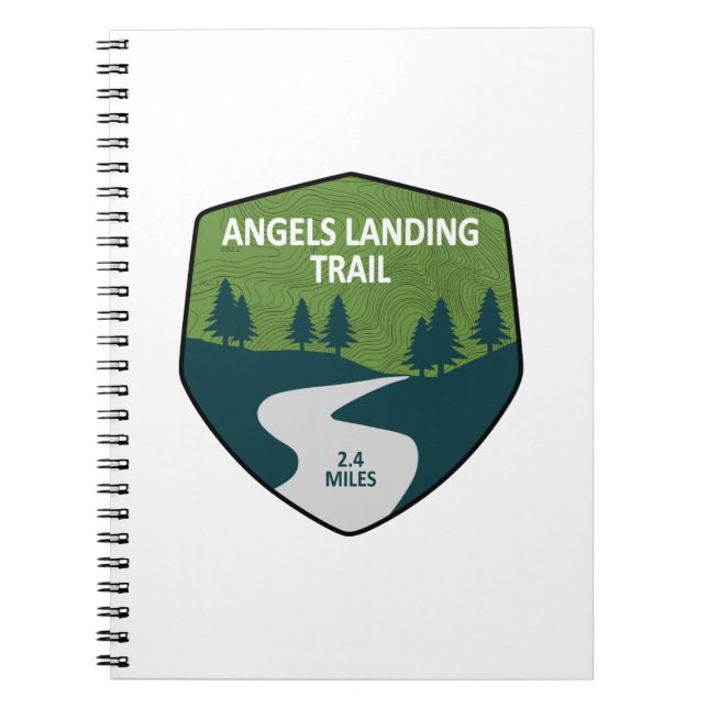 Angels Landing Trail Zion National Park Notebook (Front)