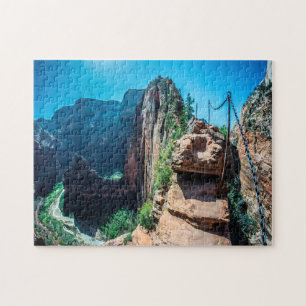 Angels Landing Utah. Jigsaw Puzzle